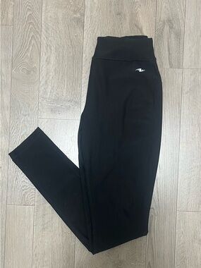 3/$20 Athletic Works Black Girls' High-Waist Performance Leggings
